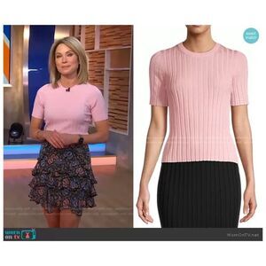 Helmut Lang Fine Rib Knit Top